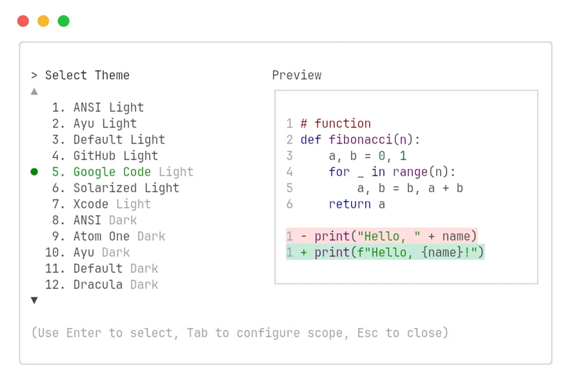 Google Code theme