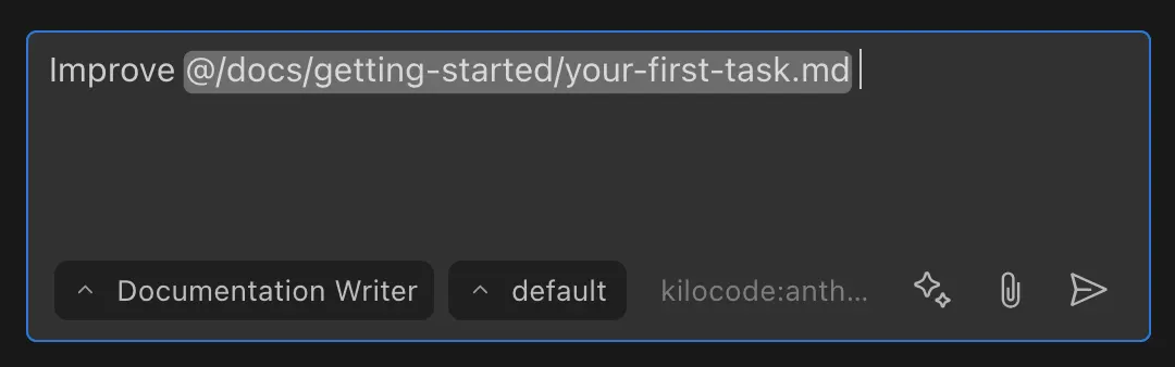 very primitive prompt